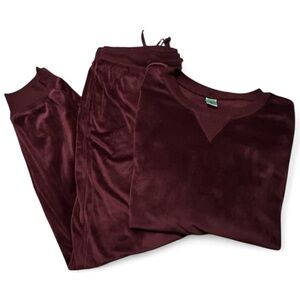 Honeydew USA Burgundy Pajama Set